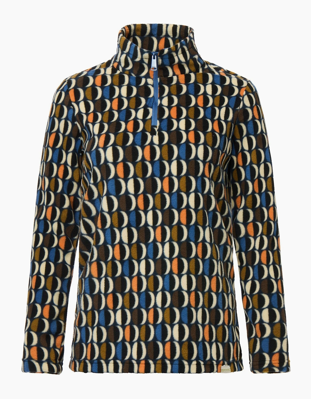 Regatta Womens/Ladies Orla Kiely Oval Half Zip Fleece Top