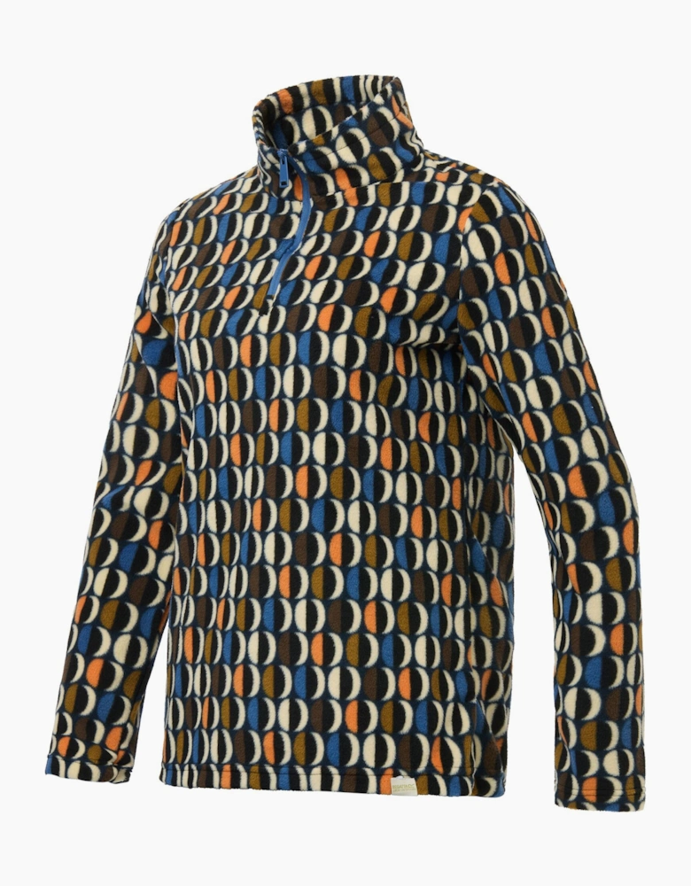 Regatta Womens/Ladies Orla Kiely Oval Half Zip Fleece Top