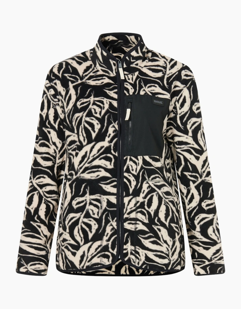 Regatta Womens/Ladies Frankie Leaf Print Full Zip Fleece Jacket