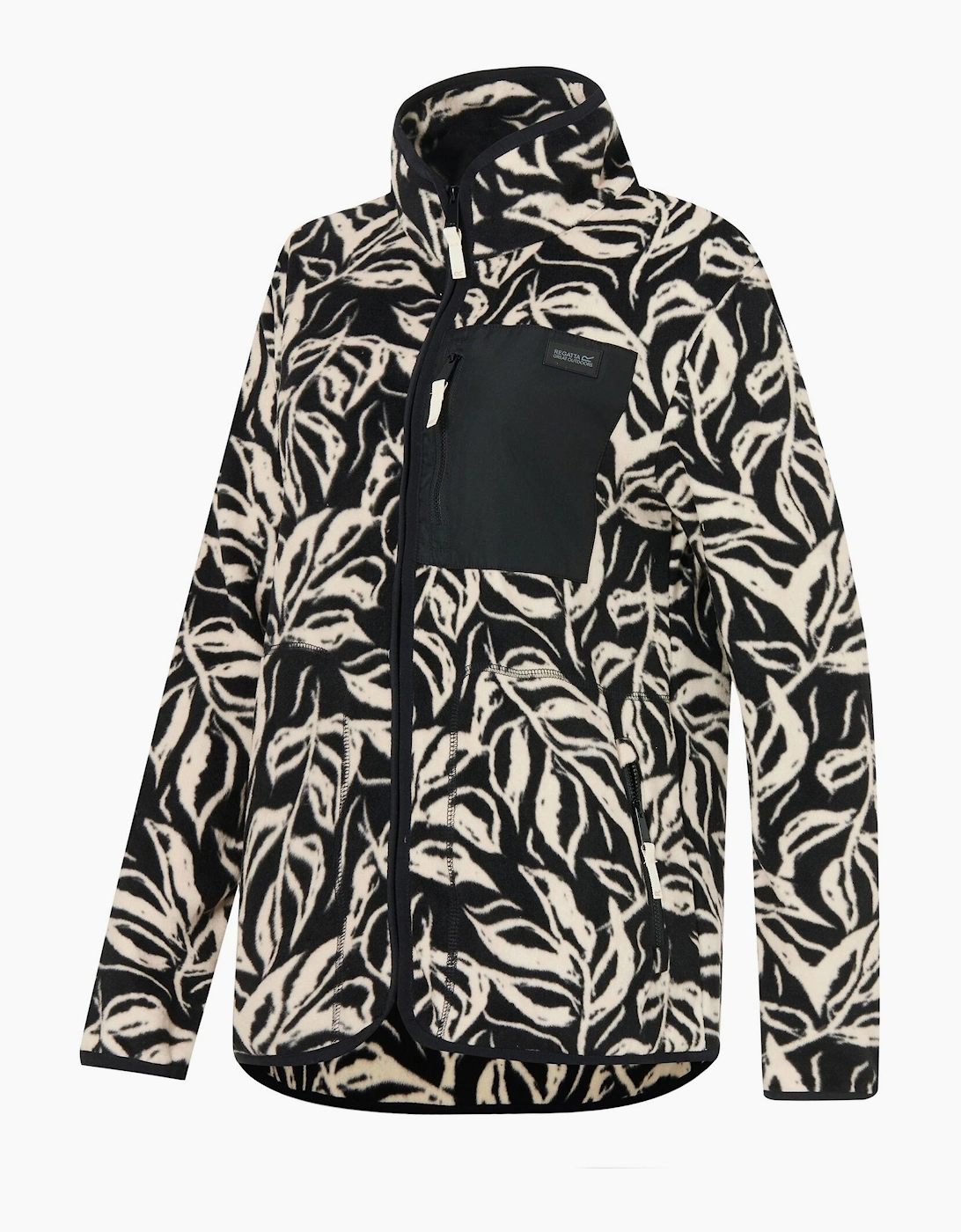 Regatta Womens/Ladies Frankie Leaf Print Full Zip Fleece Jacket