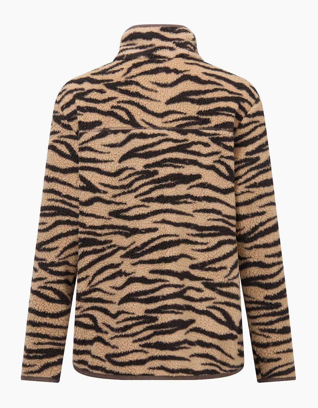 Regatta Womens/Ladies Frankie Zebra Print Borg Full Zip Fleece Jacket
