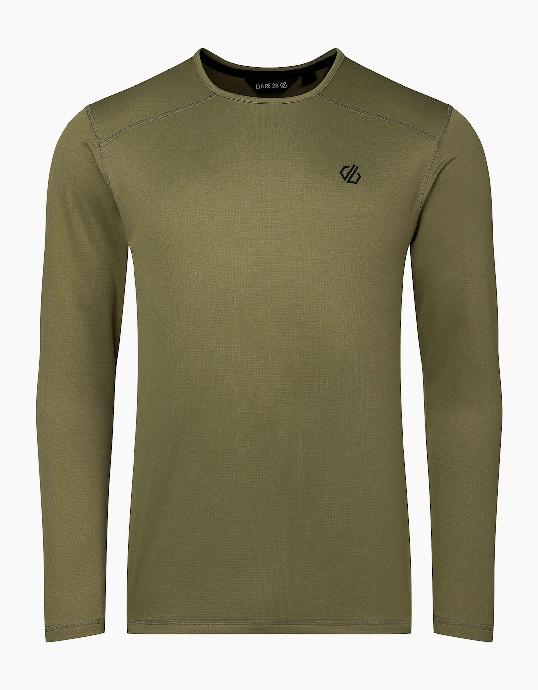 Dare 2B Mens Ventura Grid Crew Neck Fleece Top