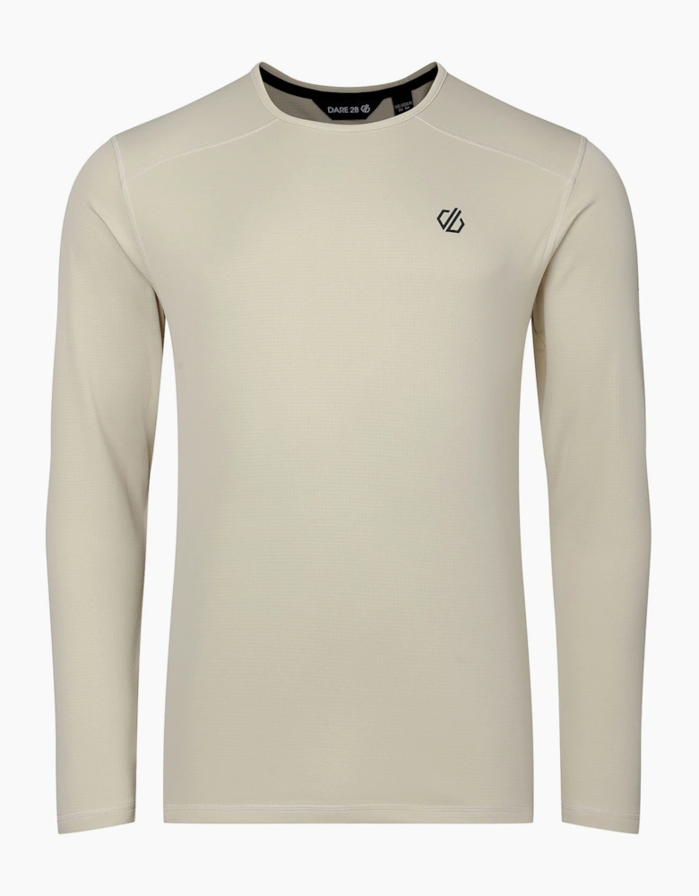 Dare 2B Mens Ventura Grid Crew Neck Fleece Top