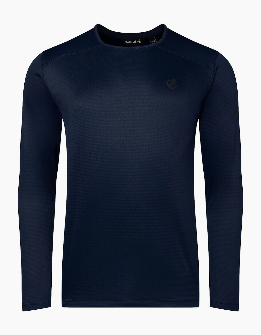 Dare 2B Mens Ventura Grid Crew Neck Fleece Top