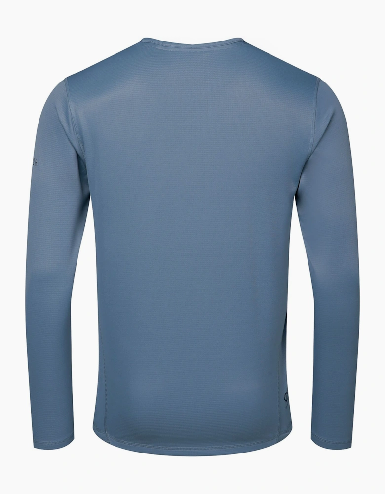Dare 2B Mens Ventura Grid Crew Neck Fleece Top