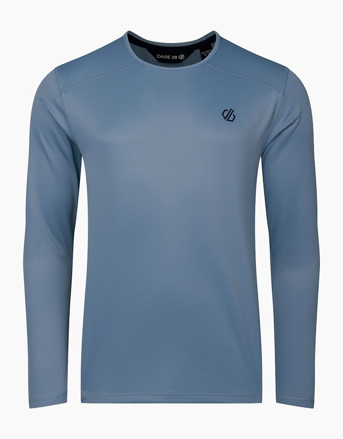 Dare 2B Mens Ventura Grid Crew Neck Fleece Top