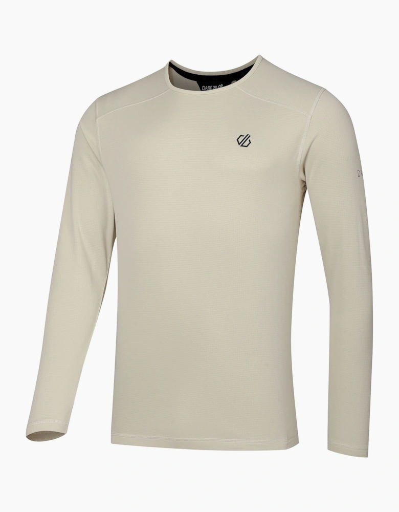 Dare 2B Mens Ventura Grid Crew Neck Fleece Top