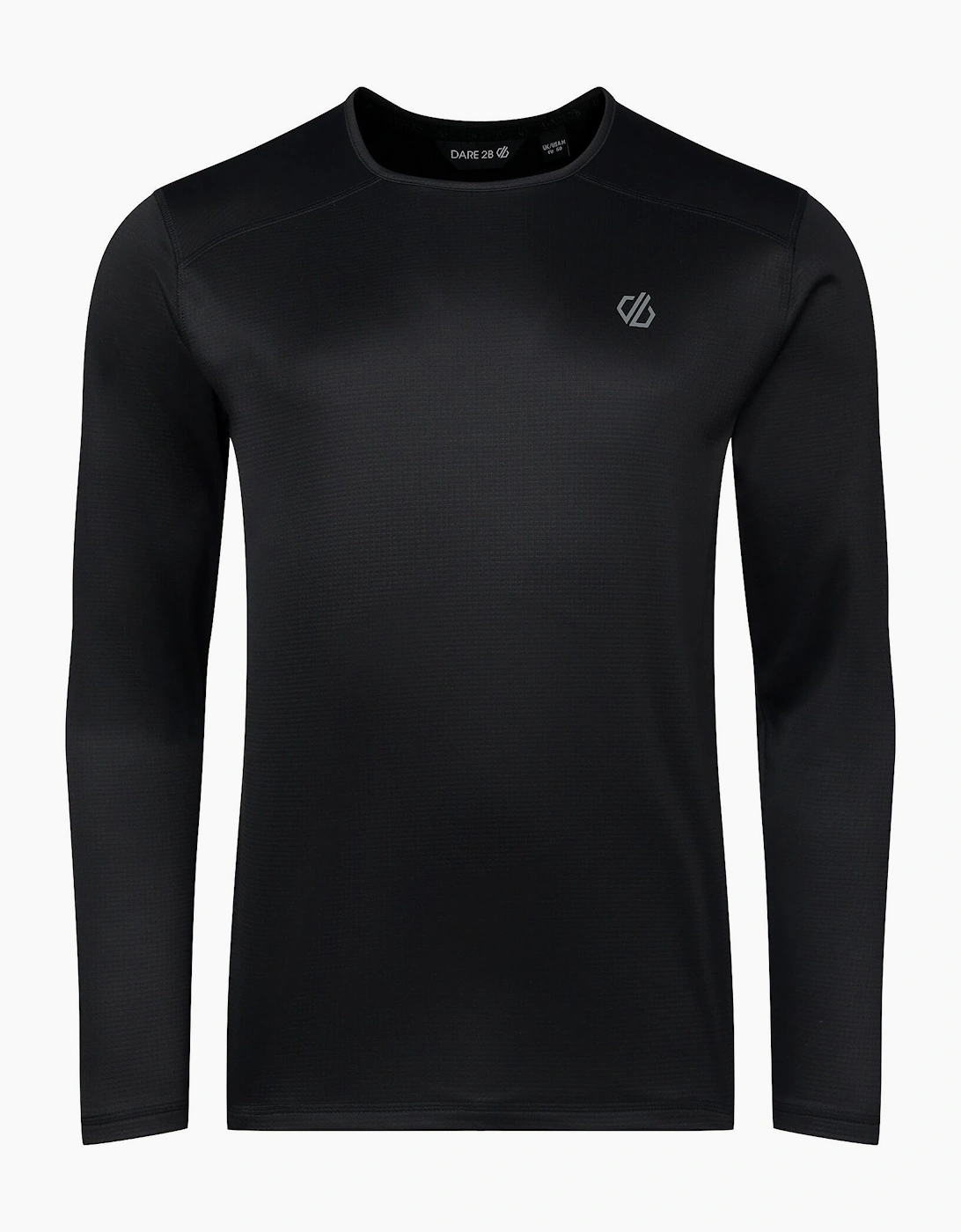 Dare 2B Mens Ventura Grid Crew Neck Fleece Top