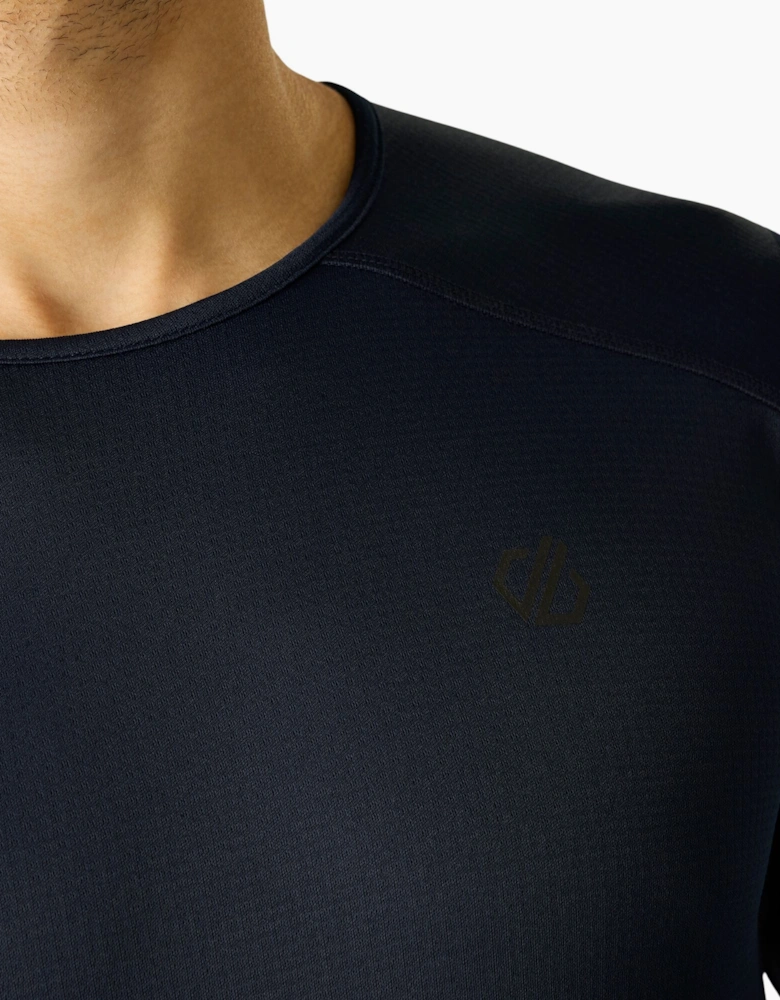 Dare 2B Mens Ventura Grid Crew Neck Fleece Top