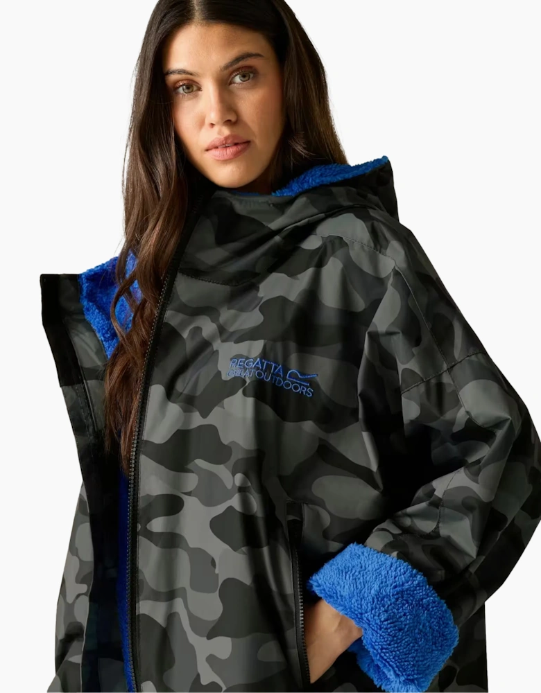 Regatta Unisex Adult Camo Waterproof Changing Robe