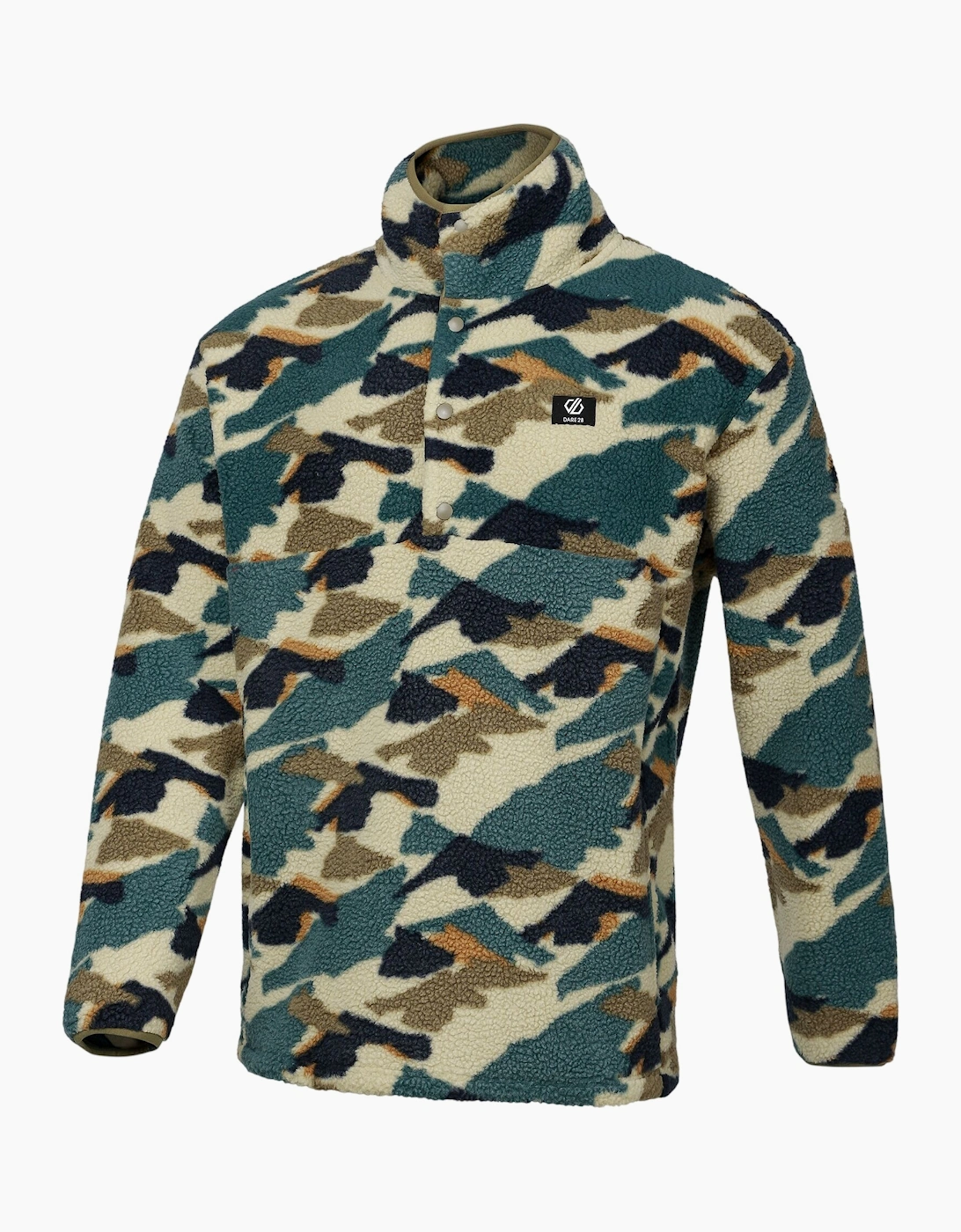 Dare 2B Mens Mountain Borg Quarter Zip Fleece Top