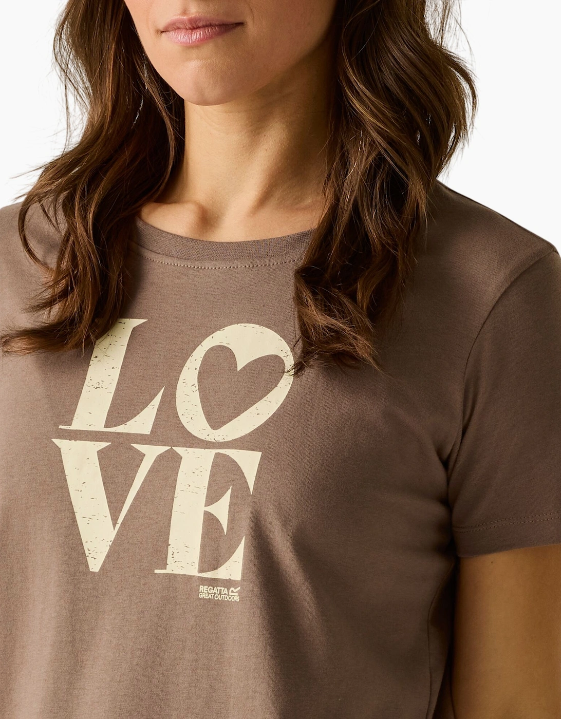 Regatta Womens/Ladies Filandra VX Love T-Shirt
