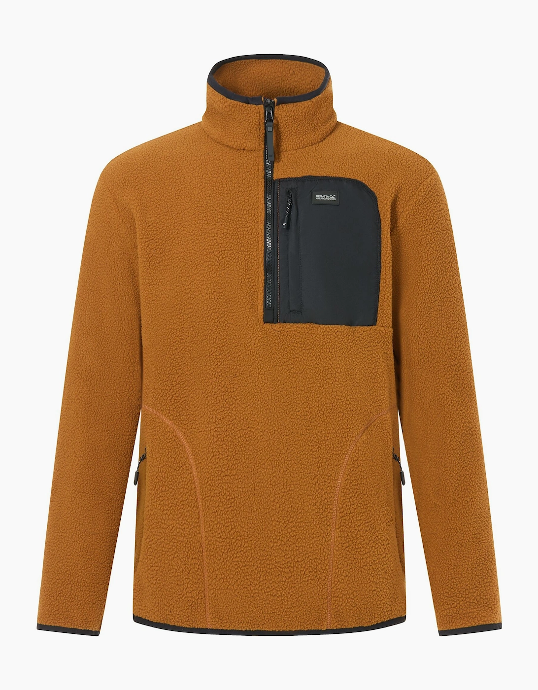 Regatta Men's Regatta Mens Frankie Borg Quarter Zip Fleece Jacket - Yellow