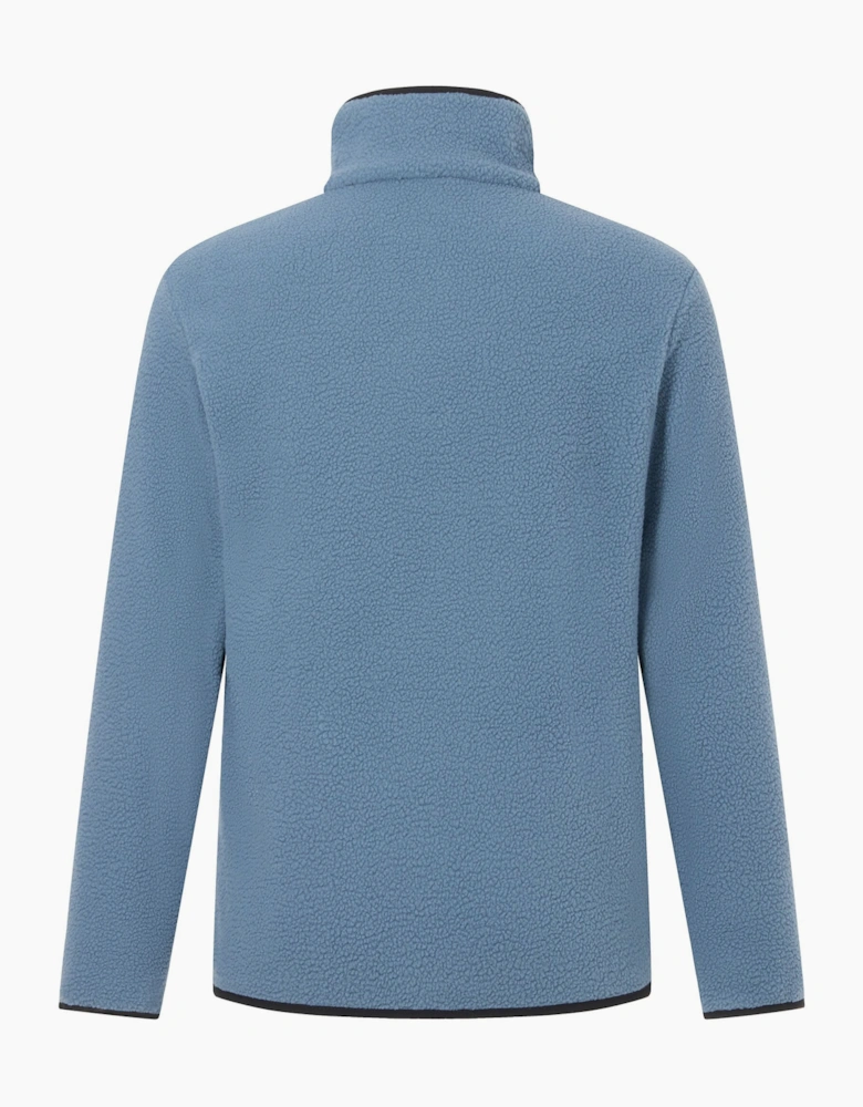 Regatta Mens Frankie Borg Quarter Zip Fleece Jacket