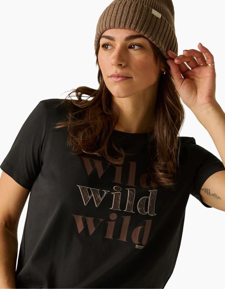 Regatta Womens/Ladies Filandra VX Wild Leopard Print T-Shirt