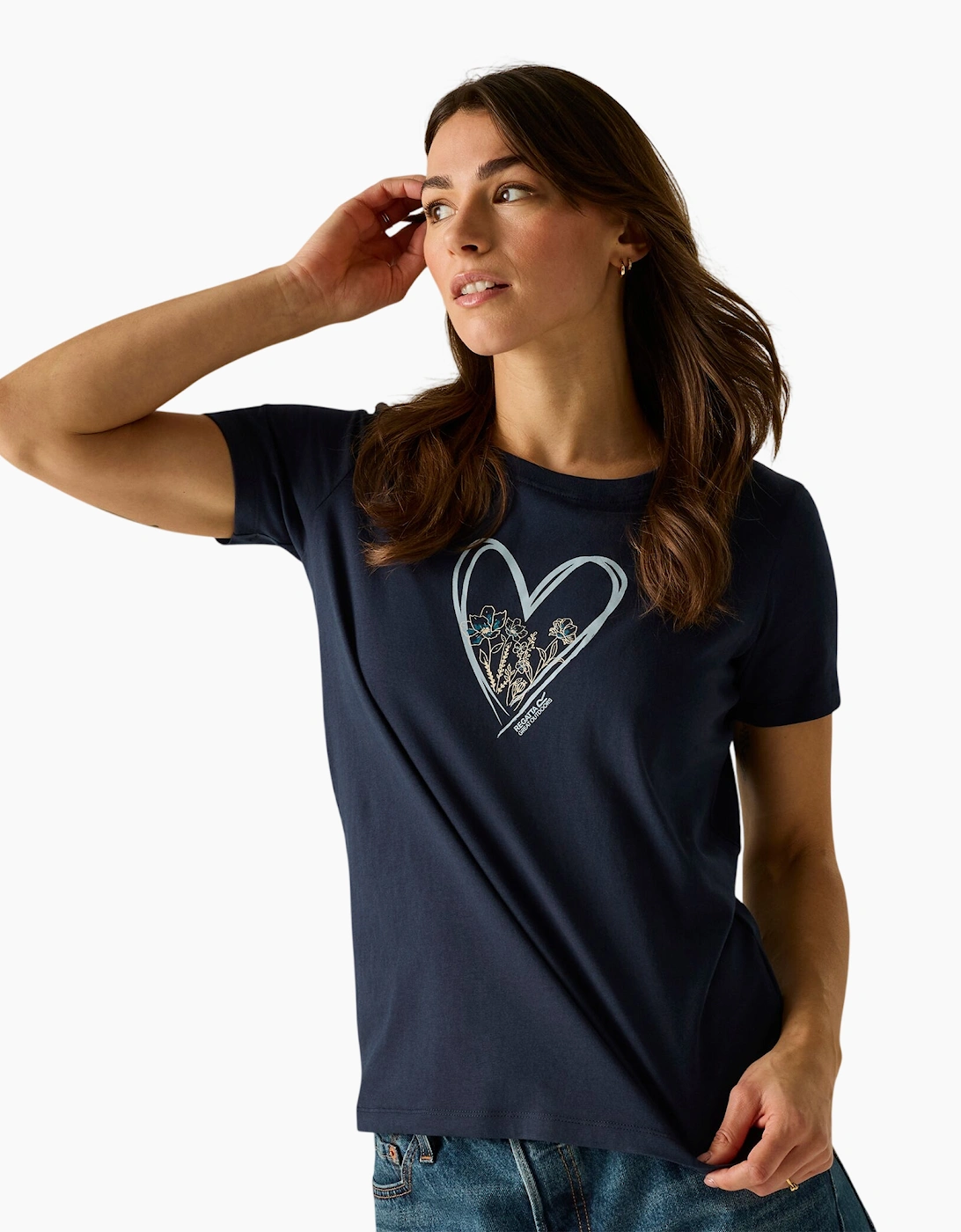 Regatta Womens/Ladies Filandra VX Heart T-Shirt