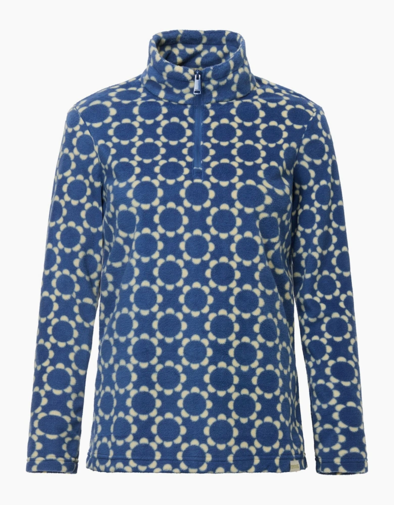 Regatta Womens/Ladies Orla Kelly Daisy Hoop Quarter Zip Fleece Top