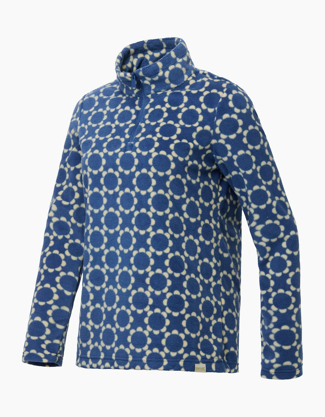 Regatta Womens/Ladies Orla Kelly Daisy Hoop Quarter Zip Fleece Top