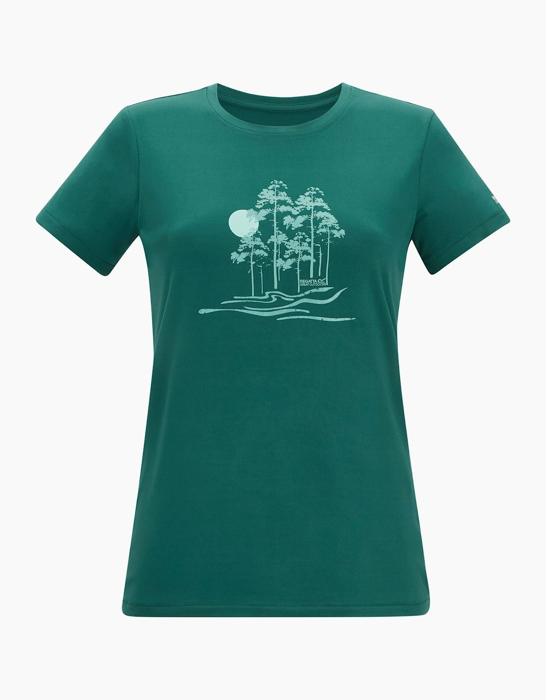 Regatta Women's Regatta Womens/Ladies Fingal Shoreside Lake Stretch T-Shirt - Green