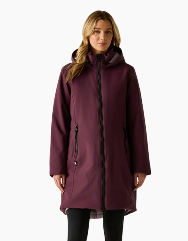 Regatta Womens/Ladies Marron Waterproof Insulated Jacket