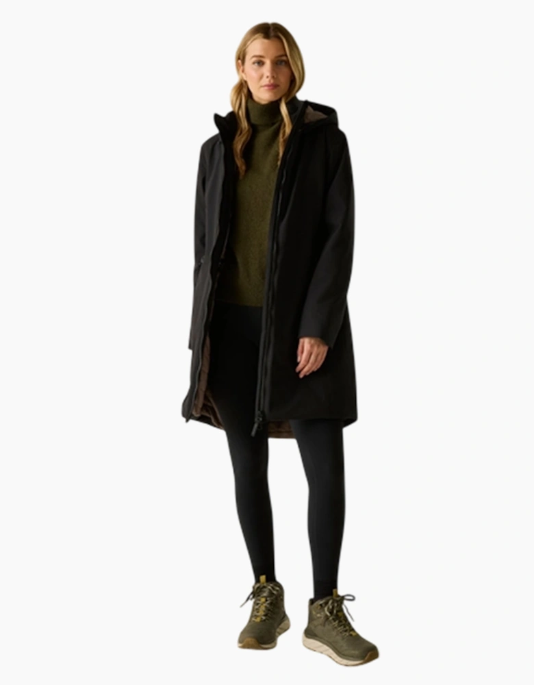 Regatta Womens/Ladies Marron Waterproof Insulated Jacket