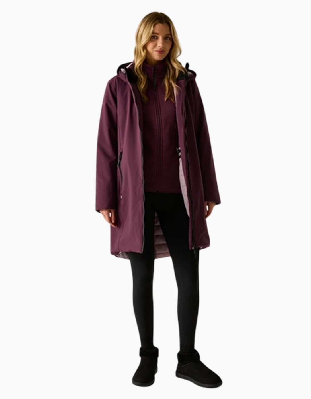 Regatta Womens/Ladies Marron Waterproof Insulated Jacket