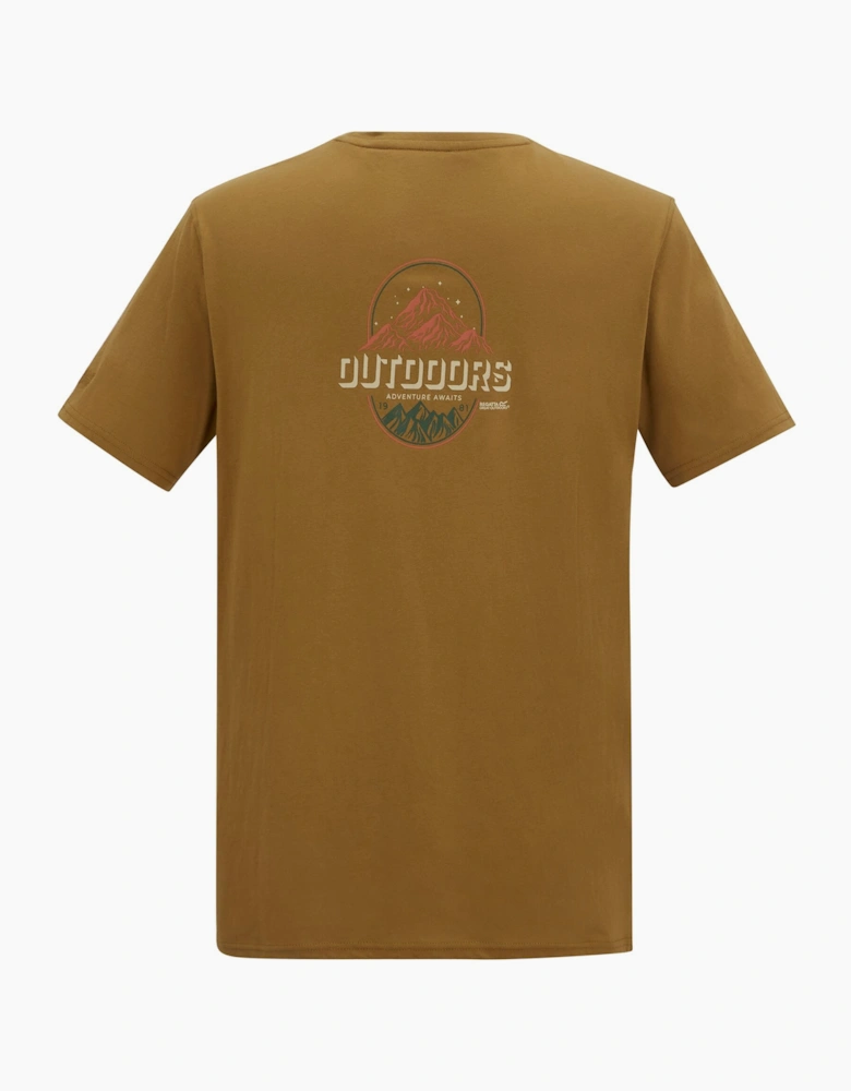 Regatta Mens Cline IX Original Outdoor Back Print T-Shirt