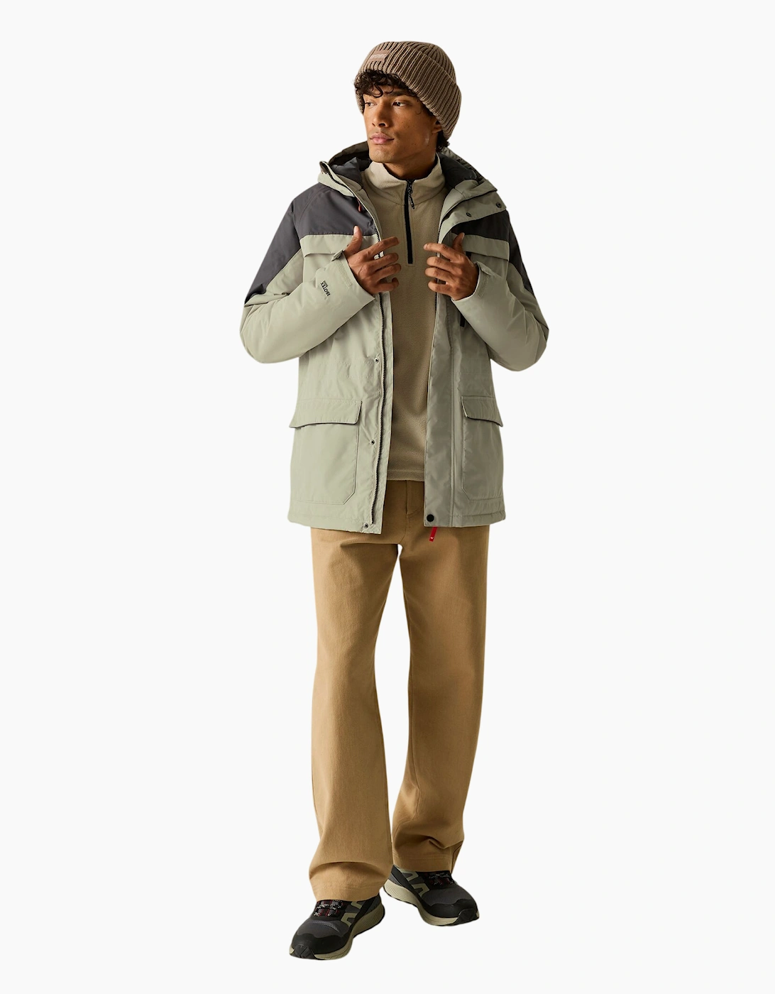 Regatta Mens Stanford Two Tone Waterproof Insulated Jacket