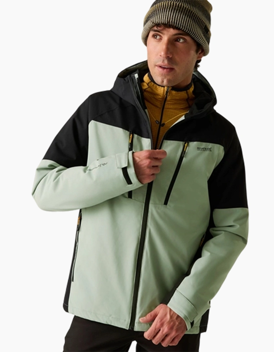 Regatta Mens Highton Two Tone Waterproof Stretch Insulated Jacket