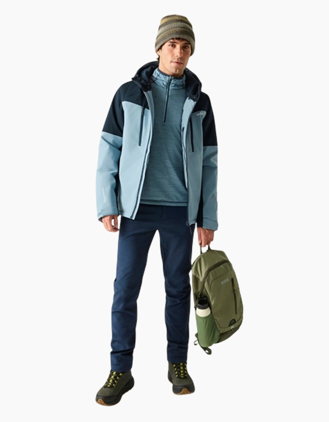 Regatta Mens Highton Two Tone Waterproof Stretch Insulated Jacket