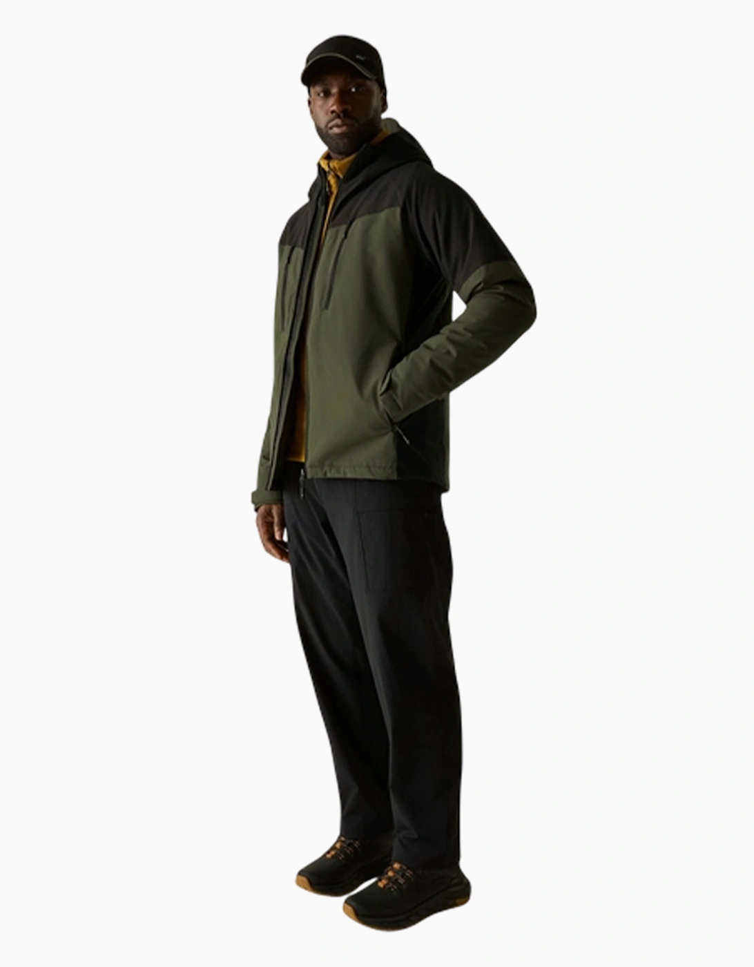 Regatta Mens Highton Two Tone Waterproof Stretch Insulated Jacket