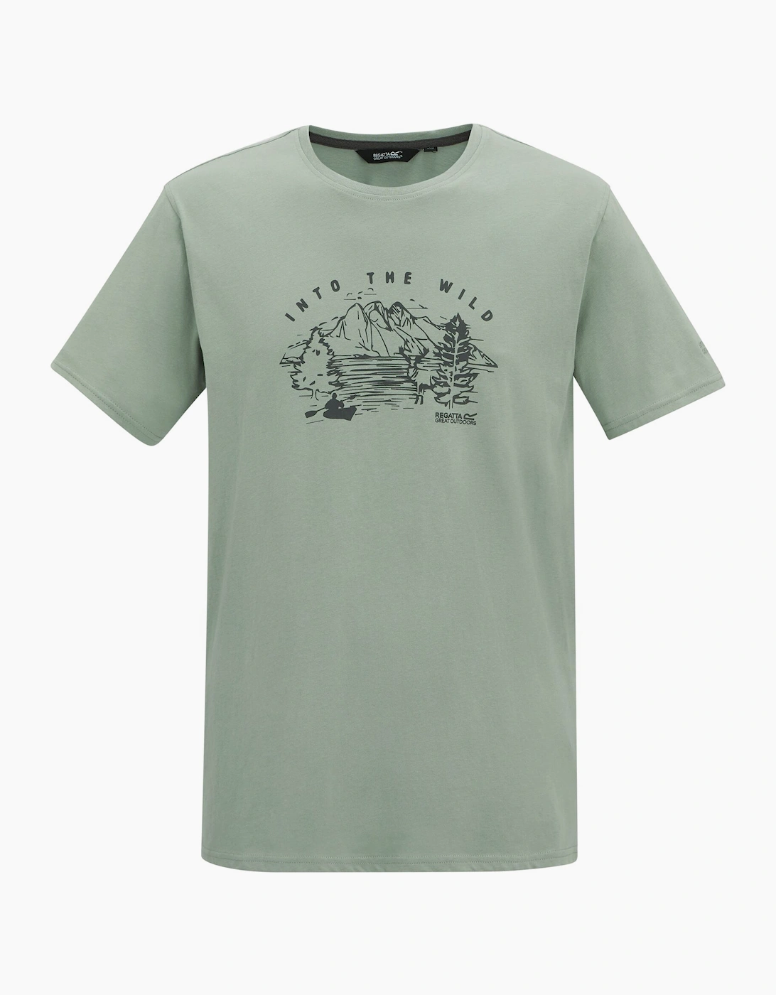 Regatta Mens Cline IX Mountain T-Shirt