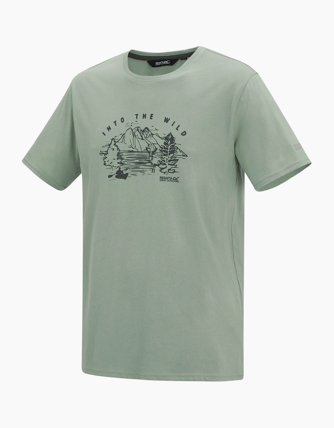 Regatta Mens Cline IX Mountain T-Shirt