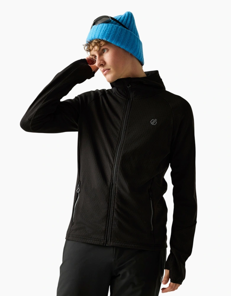 Regatta Mens Venture Stretch Hooded Midlayer