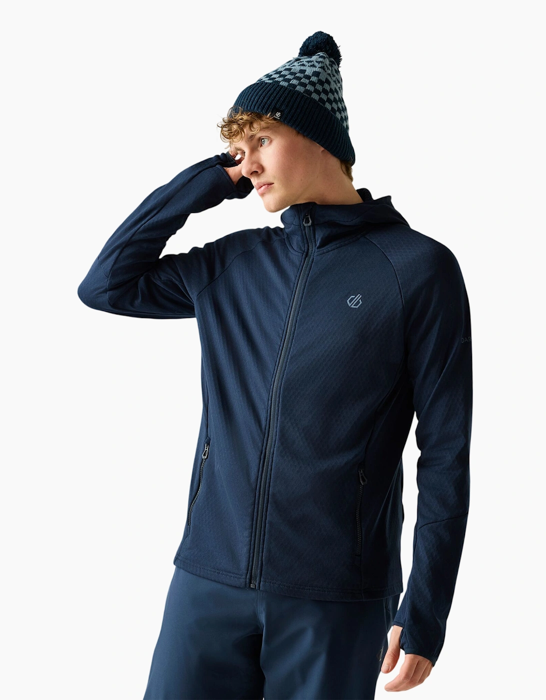 Regatta Mens Venture Stretch Hooded Midlayer