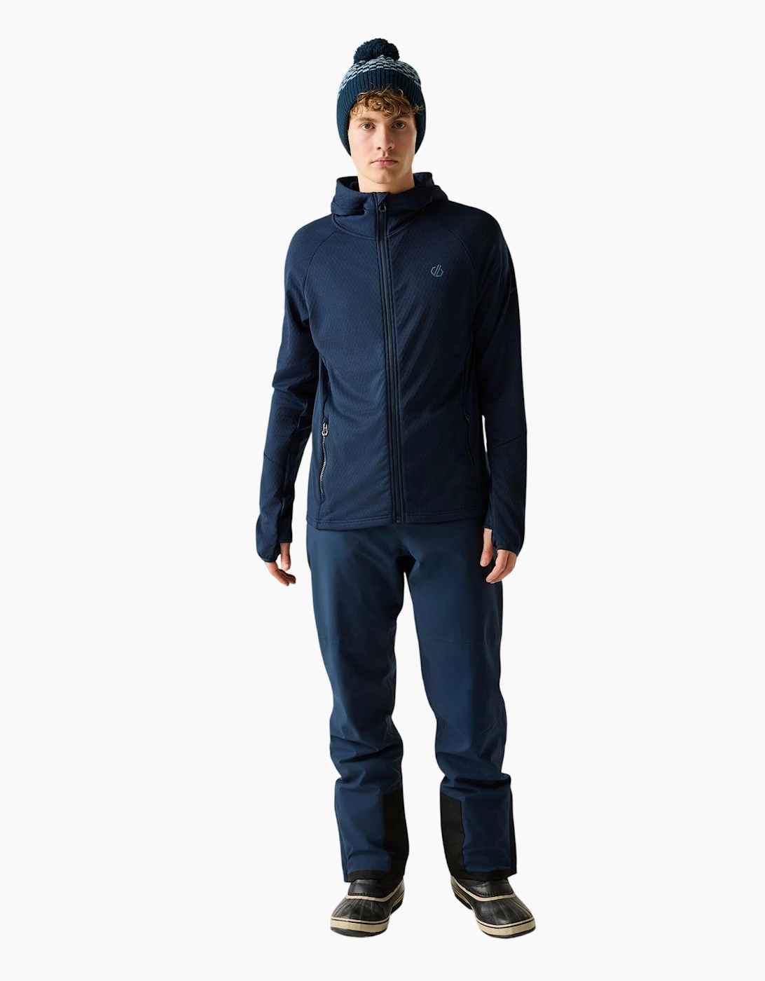 Regatta Mens Venture Stretch Hooded Midlayer