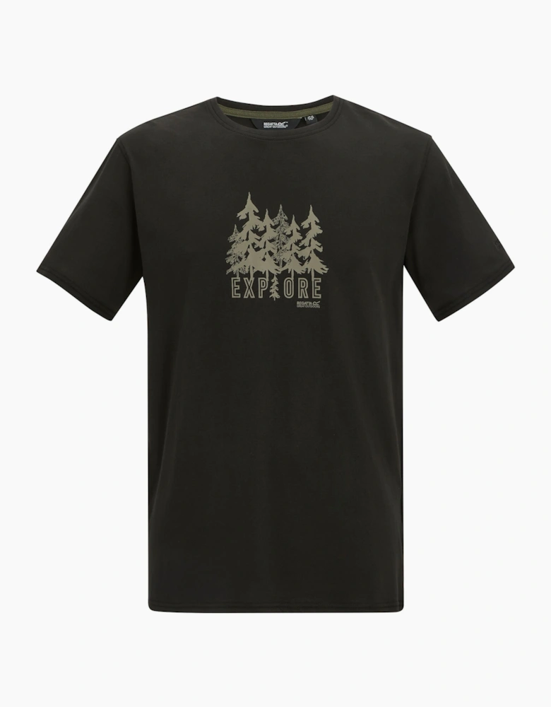 Regatta Mens Cline IX Explore Forest Trees T-Shirt
