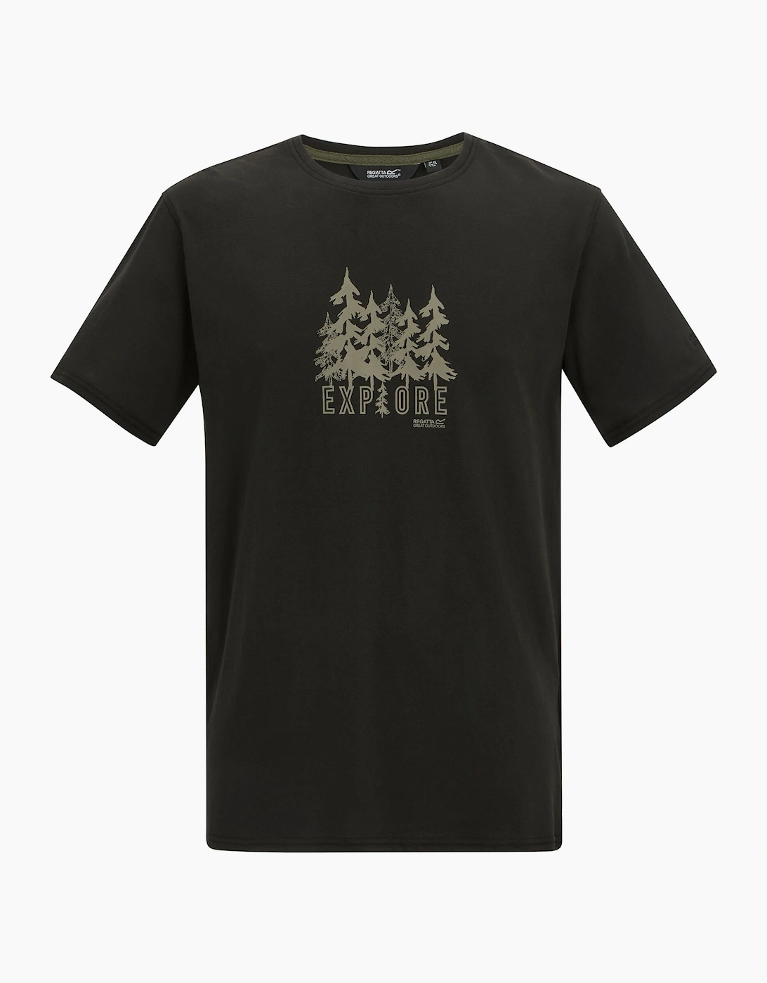 Regatta Mens Cline IX Explore Forest Trees T-Shirt