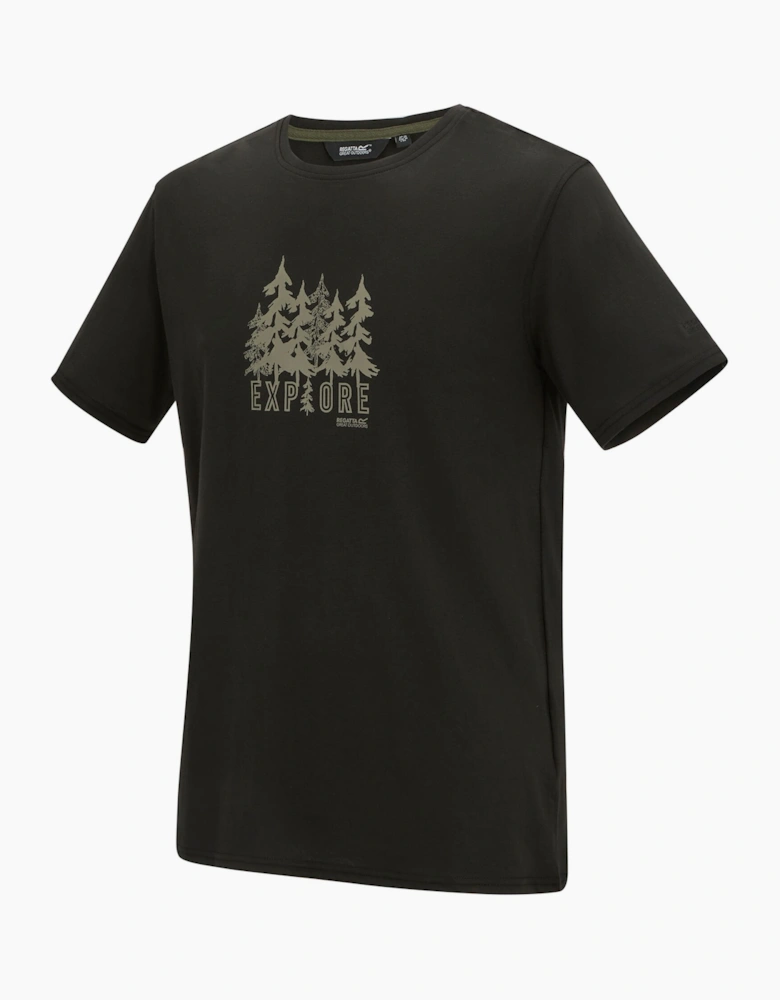 Regatta Mens Cline IX Explore Forest Trees T-Shirt