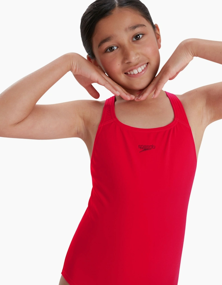 Speedo Girls Medalist Endurance+ One Piece Swimsuit