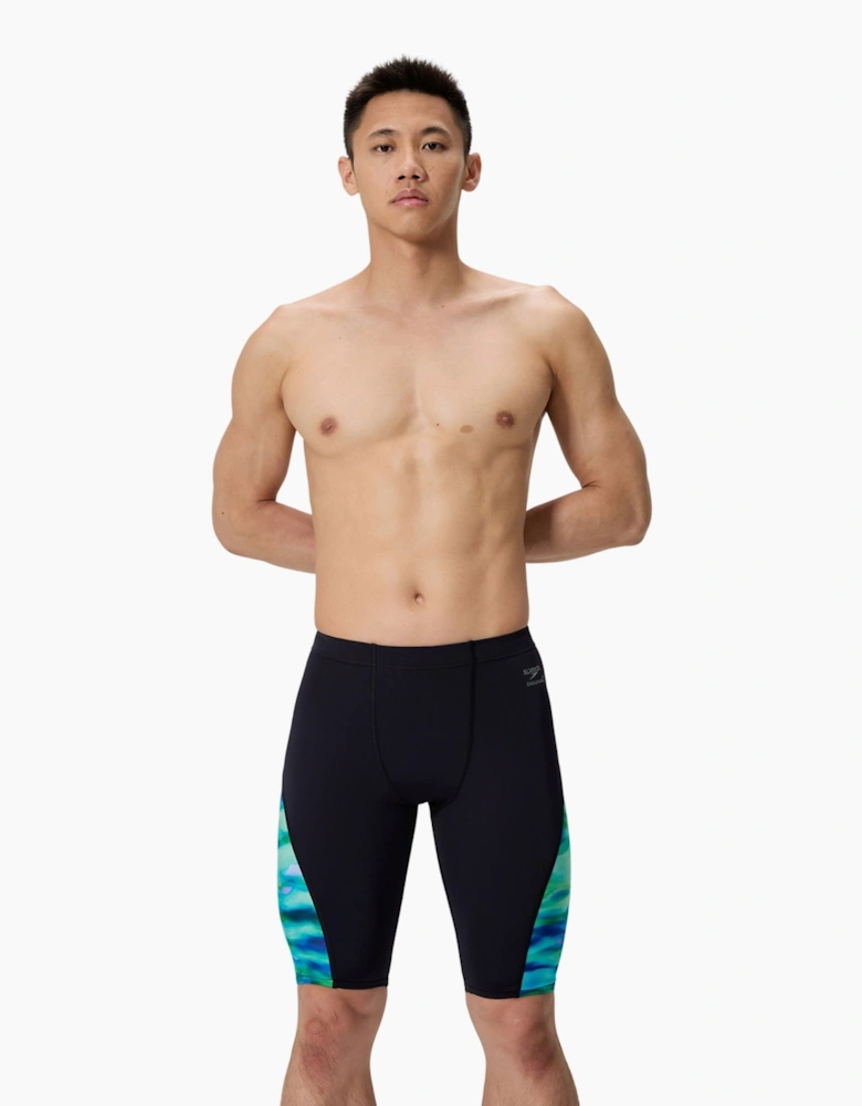 Speedo Mens Spliced Endurance+ Jammer Shorts