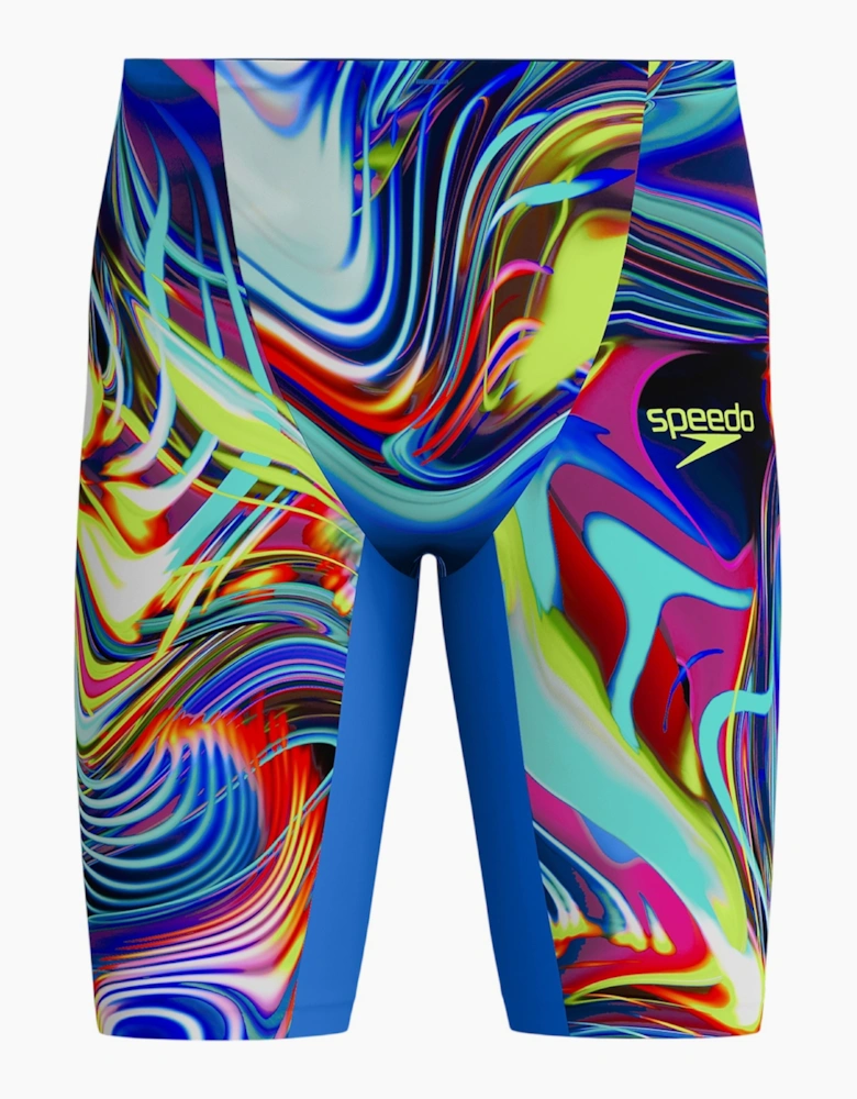 Speedo Mens Fastskin LZR Pure Valor 2.0 Psychedelic Jammer Shorts