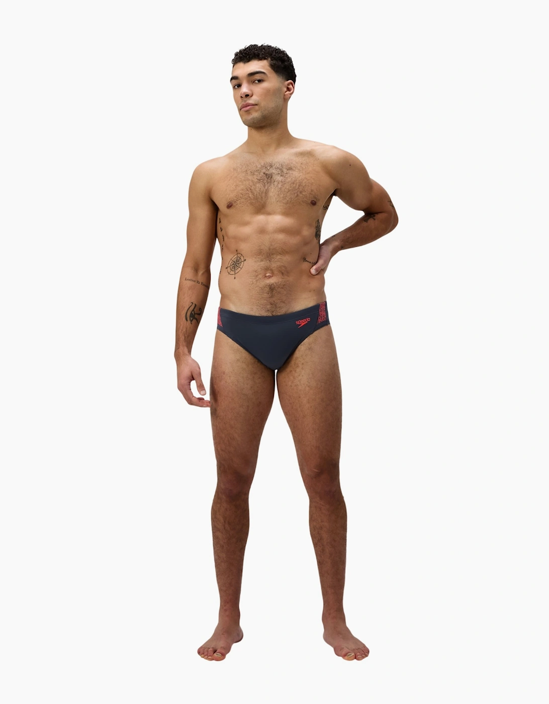 Speedo Mens Hyperboom Splice Endurance+ Swim Briefs