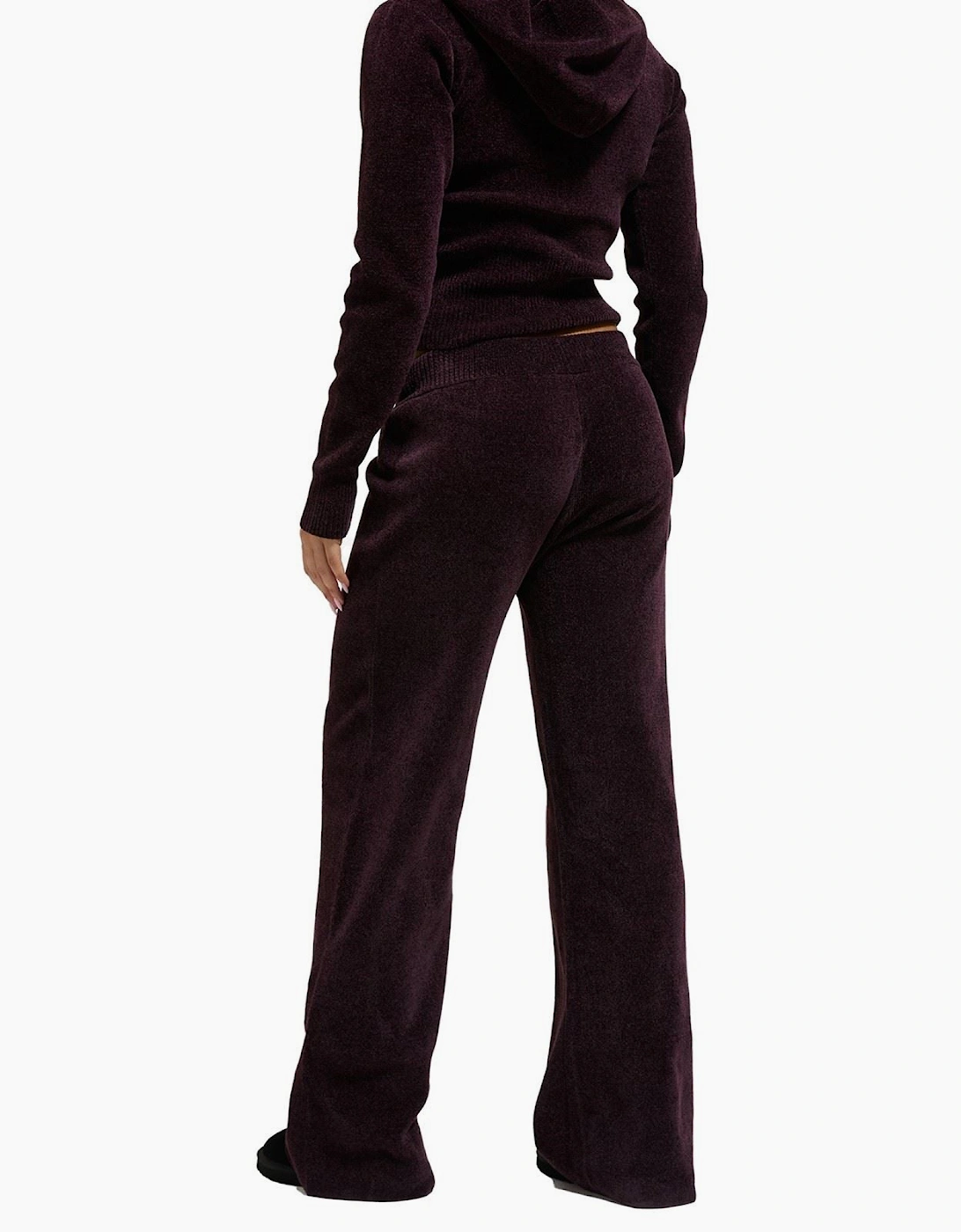 Juicy Couture Jama Knit Pant Women's Wine Joggers