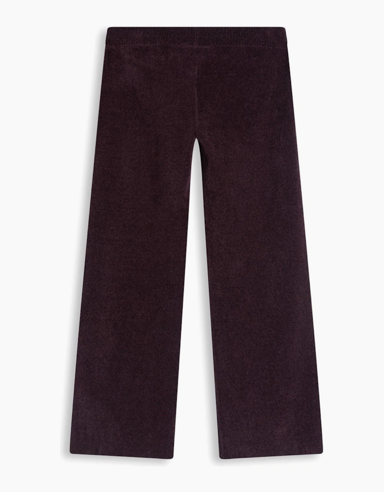 Juicy Couture Jama Knit Pant Women's Wine Joggers
