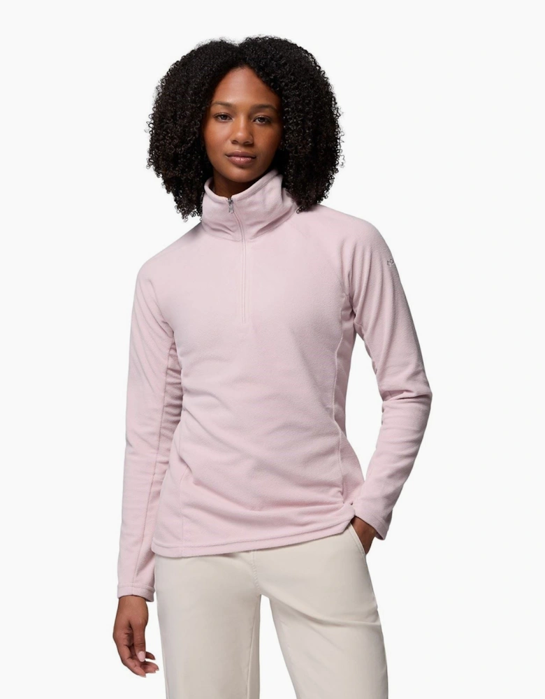 Columbia Glacial IV 1/2 Zip Polyester Women's Pink Fleece Pullover