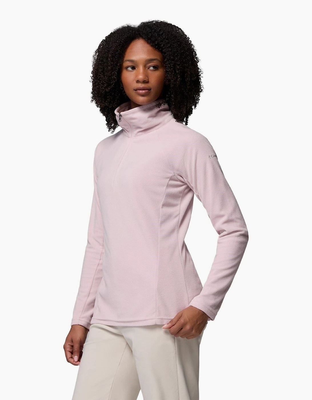 Columbia Glacial IV 1/2 Zip Polyester Women's Pink Fleece Pullover