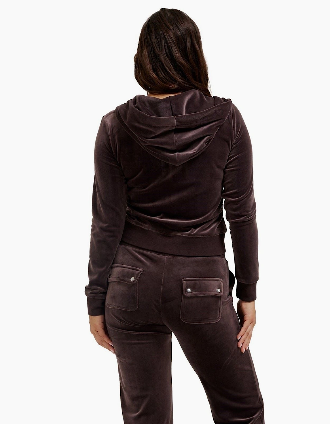 Juicy Couture Del Ray Pant Polyester Women's Brown Joggers