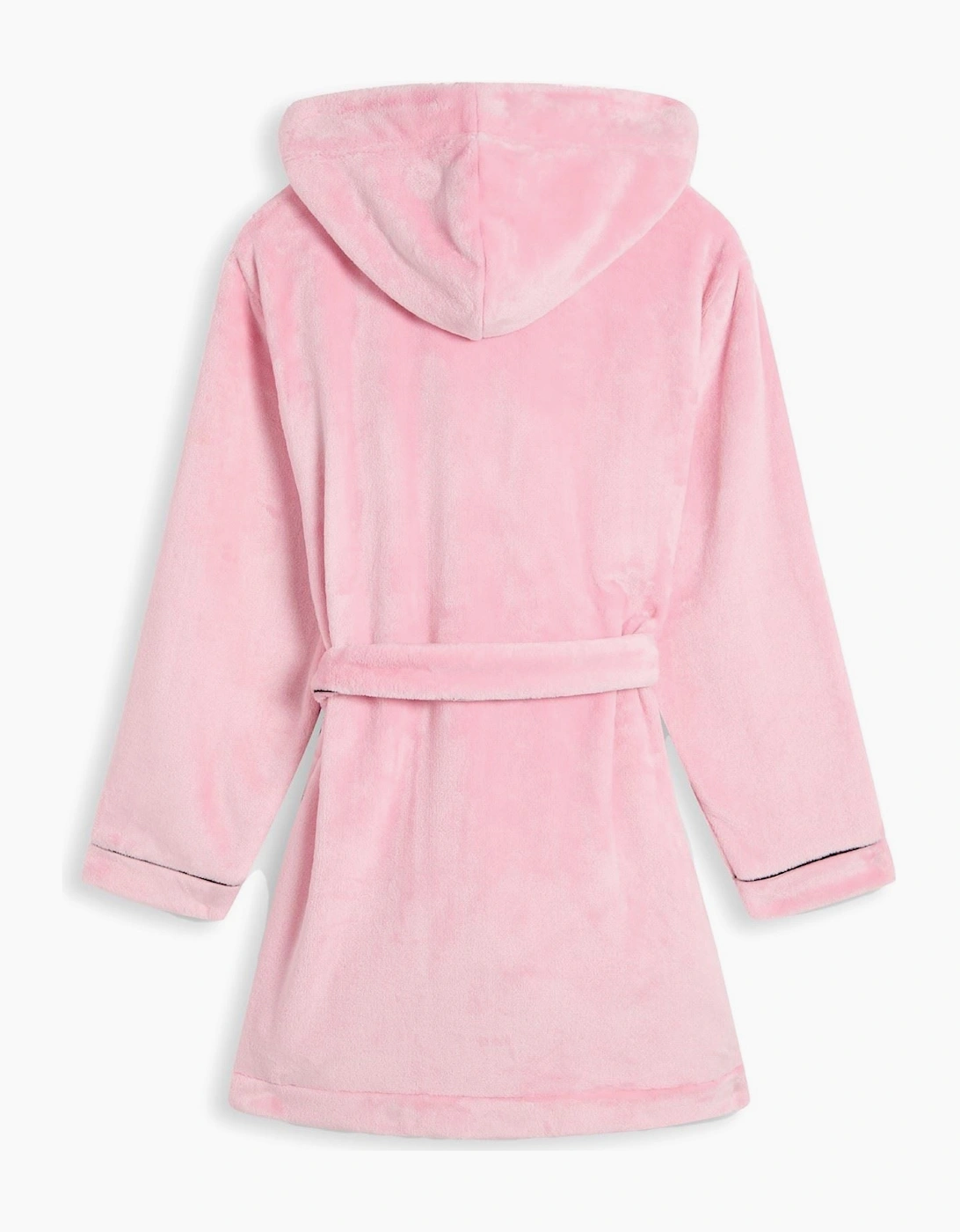 Juicy Couture Crest Robe Polyester Women's Pink Loungewear Robe