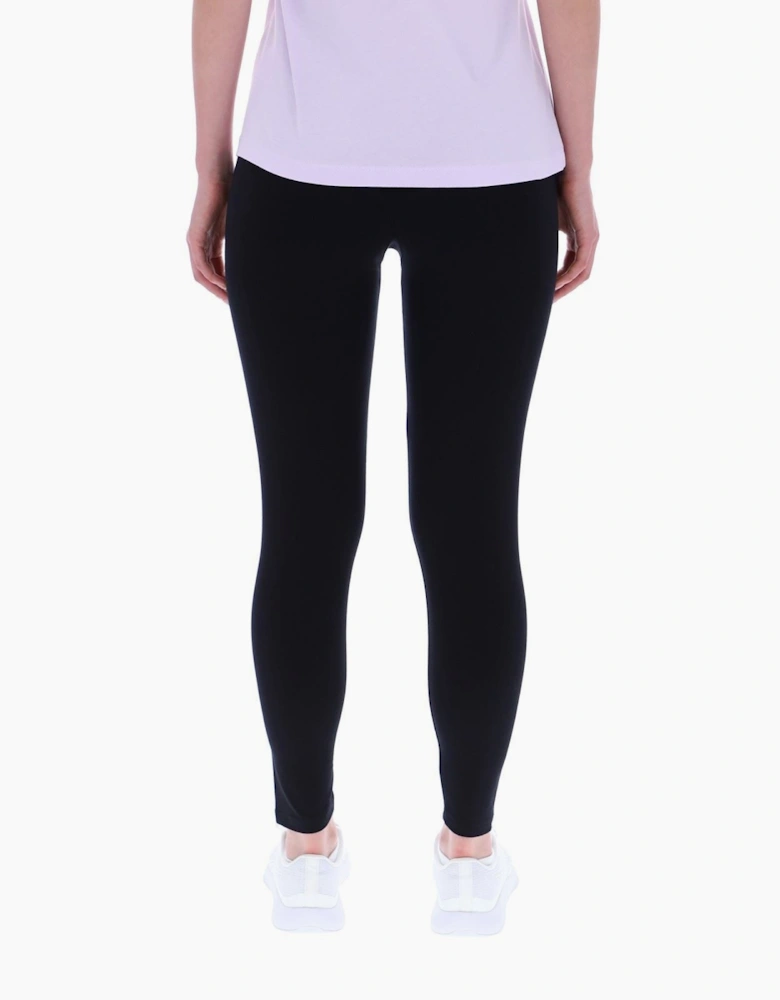 Reebok Brie Small Logo Legging Women's Black Sports Leggings